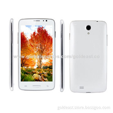 5-inch Quad-core Smartphones, 1.2GHz, Dual-SIM Card/Dual-standby/5.0MP Rear/0.3MP Front Dual-camera